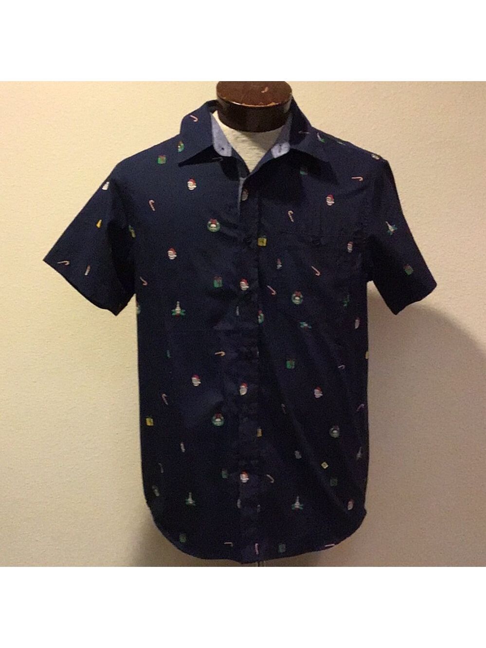 Christmas Eighty Eight skull short sleeve shirt M